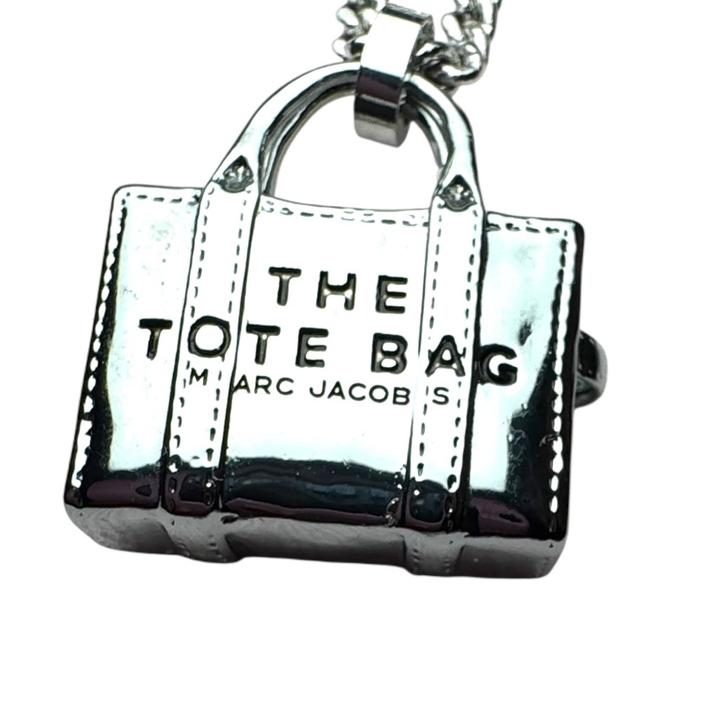 Marc Jacobs “The Tote Bag” Bag Charm Necklace